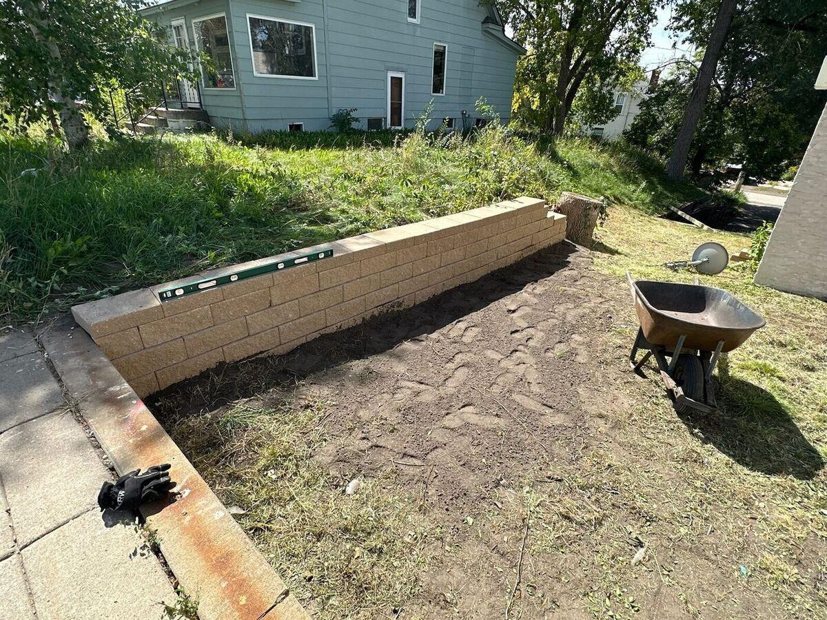 Block Retaining Wall