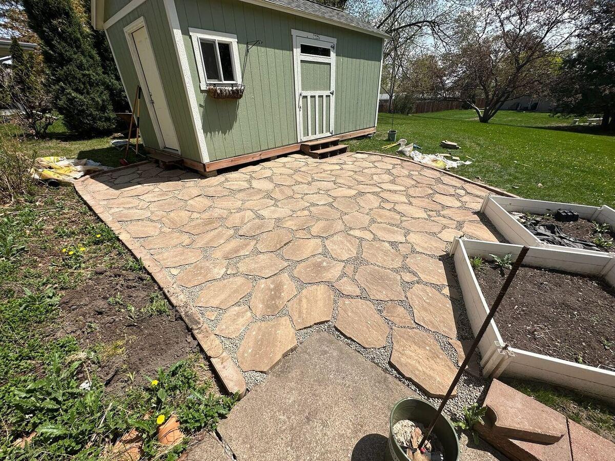 Flagstone Patio