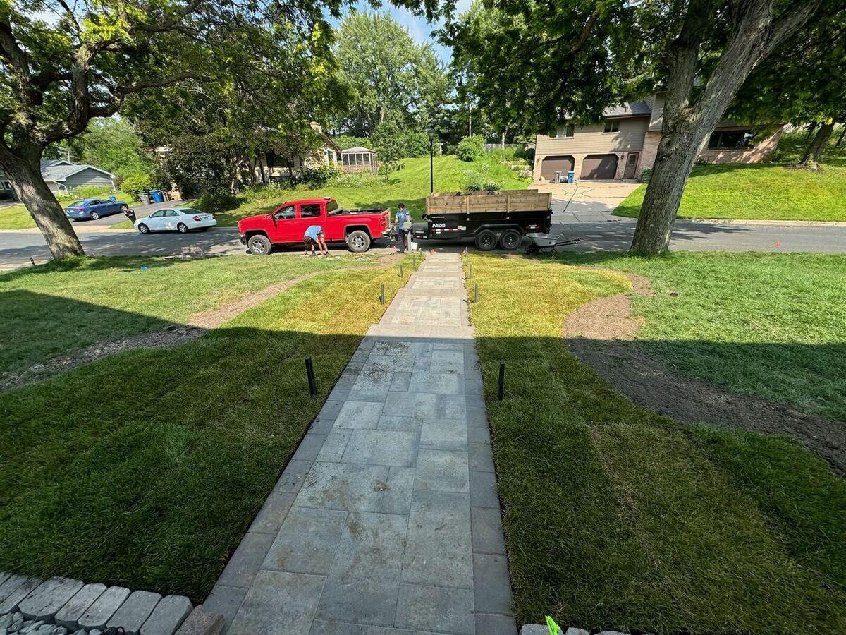 Paver Walkway