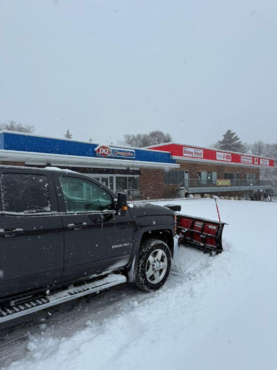 Plow Truck on Route