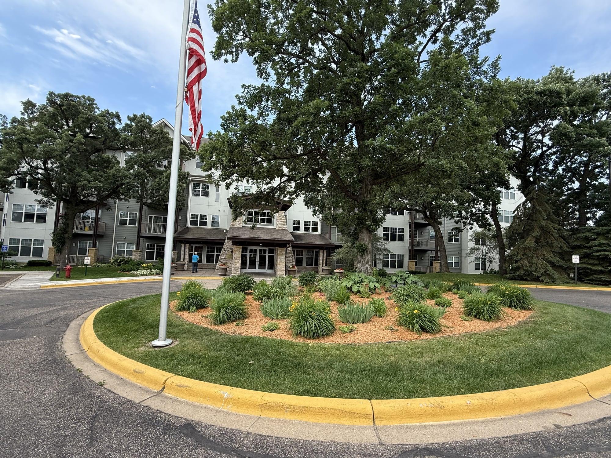 Beautiful residential landscape design